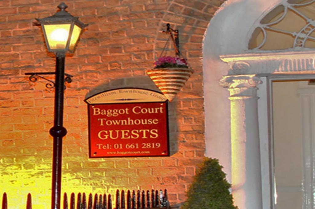 Hotel Baggot Court Townhouse Dublín Exterior foto